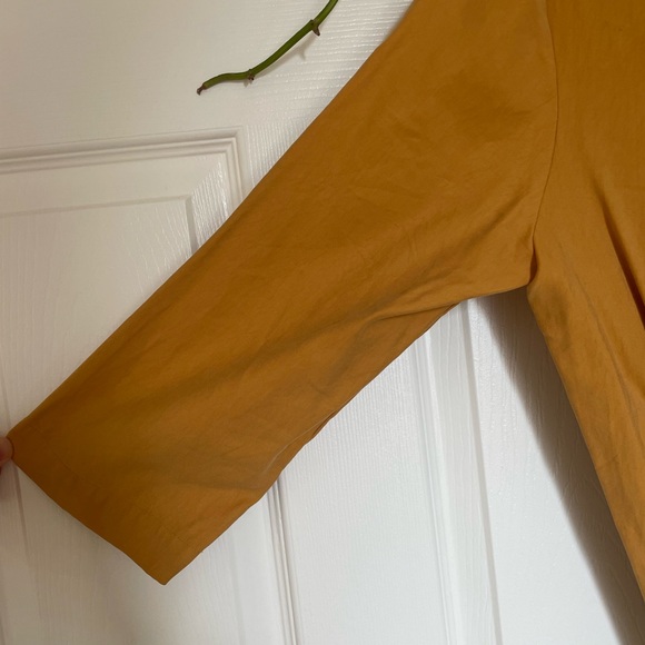 Haight Wrap Coverup Size M Yellow - Picture 8 of 10